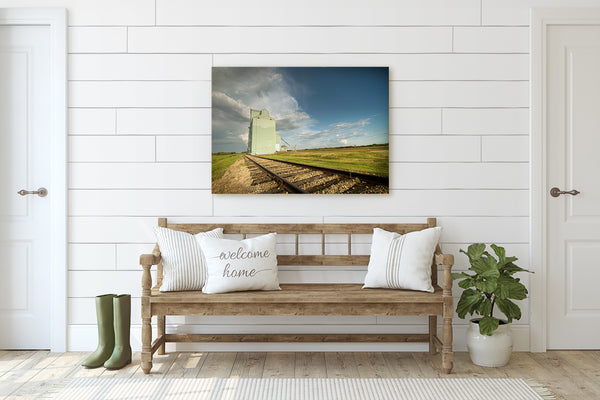 Bawlf Canvas Print Hanging on Wall