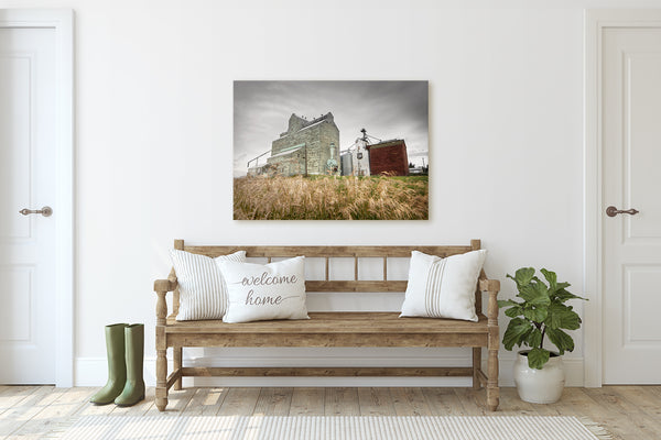 Standing in Three Hills