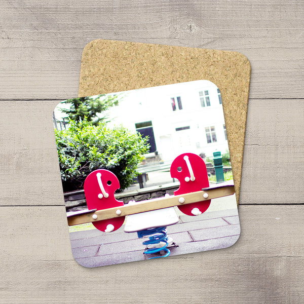 Photo Coasters of a Teeter Totter in Bergen Norway by Photographer Larry Jang