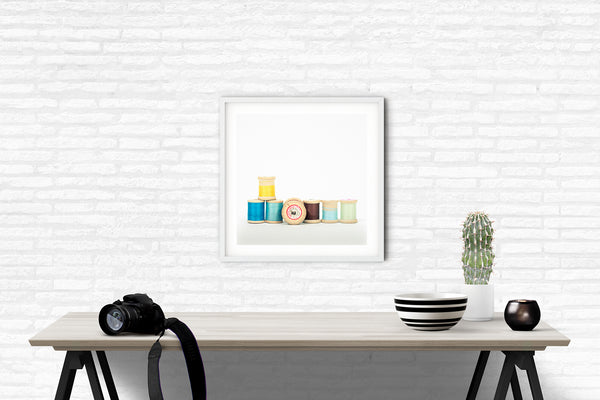 Vintage Threads and Wooden Spools