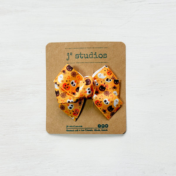 Hair Bow Clips - Halloween