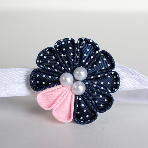 Single Fabric Flower Headband