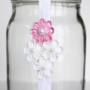 Clustered Flower Headband