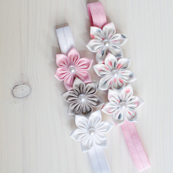 Triple Flower Headband