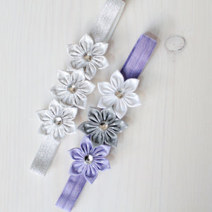Triple Flower Headband