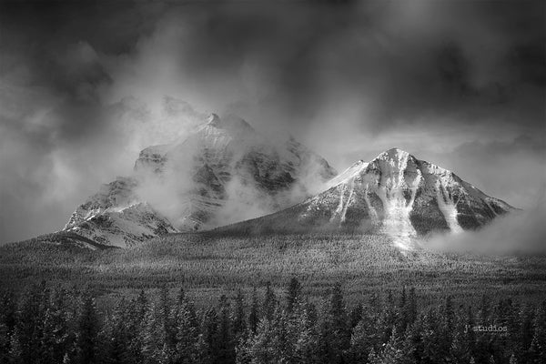 Aberdeen + Sheol Mountain Peaks in Banff National Park (BNW Photo)