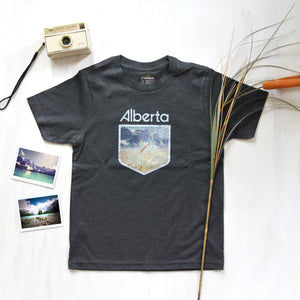 Alberta Life Retro Children's T-Shirt (Limited Edition Vintage Wash)