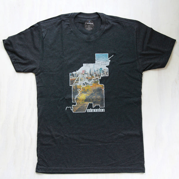 Explore Edmonton Retro T-Shirt Mens Unisex