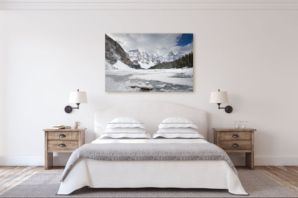 Moraine Lake Winter