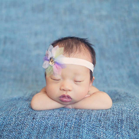 Tulle Flower Headband