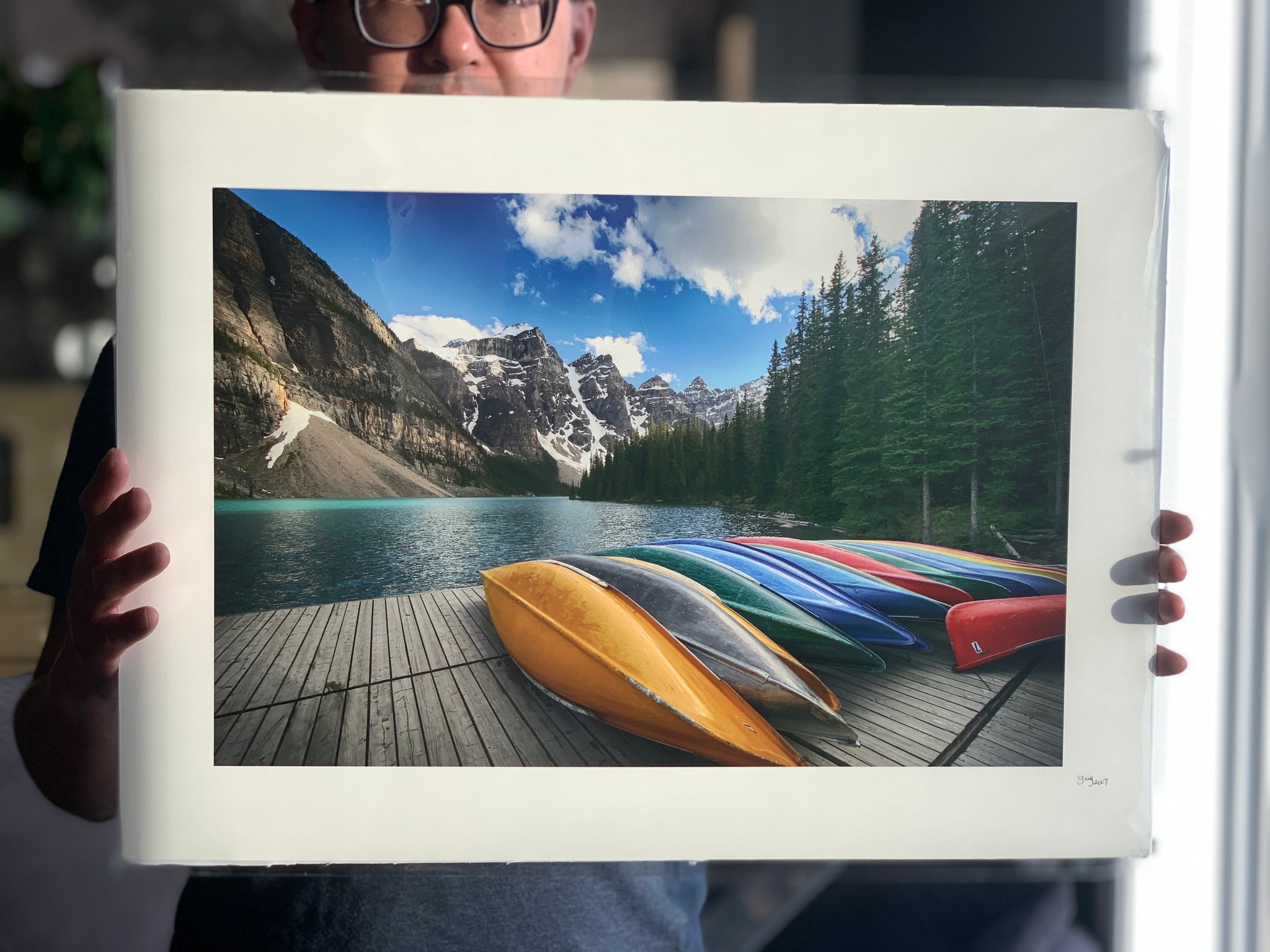 Moraine Lake 16x22" Fine Art Paper Print