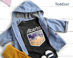 Alberta Life Childrens Retro T-Shirt