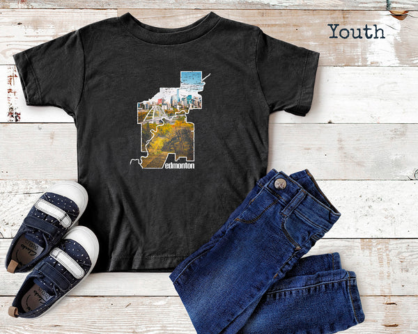 Explore Edmonton Childrens Retro T-Shirt