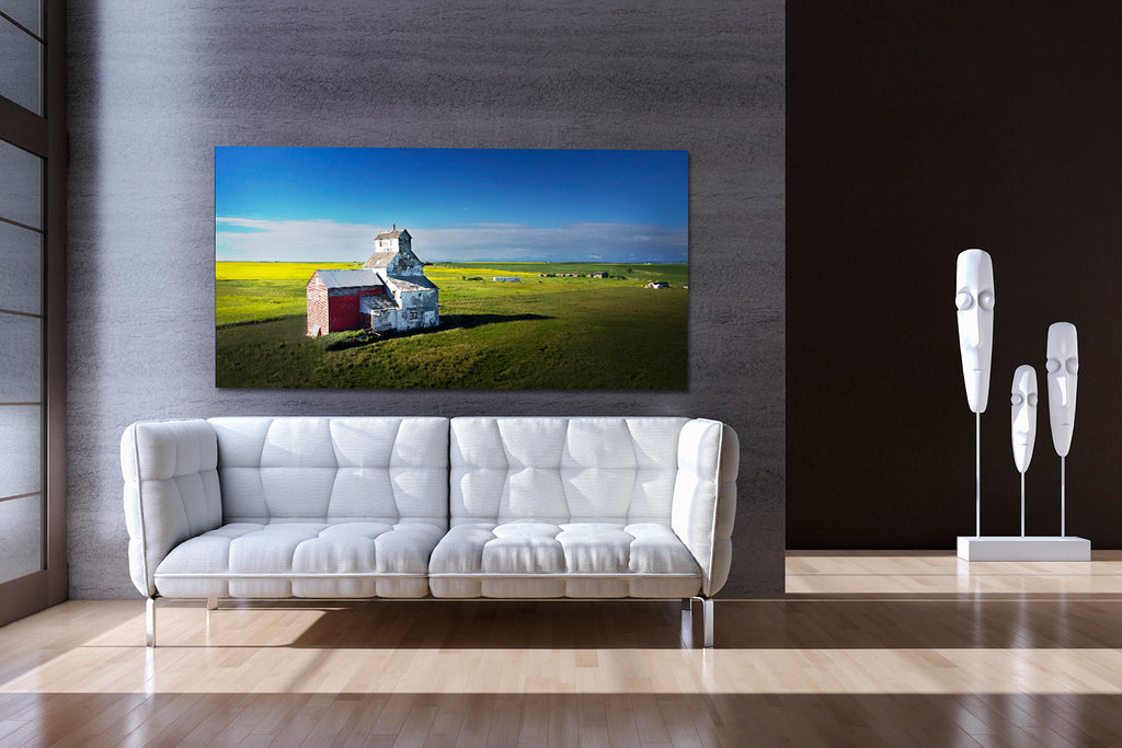 Raley's View | Grain Elevator Art Print | J² Studios