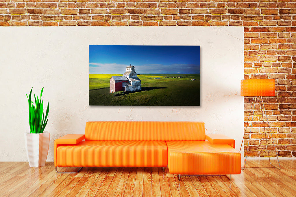 Raley's View | Grain Elevator Art Print | J² Studios