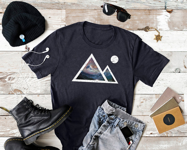 Explore the Mountains T-Shirt Mens Unisex