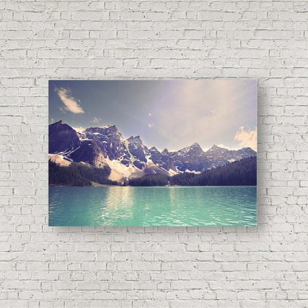 Limited Edition Gallery Wrapped Canvas of Moraine Lake