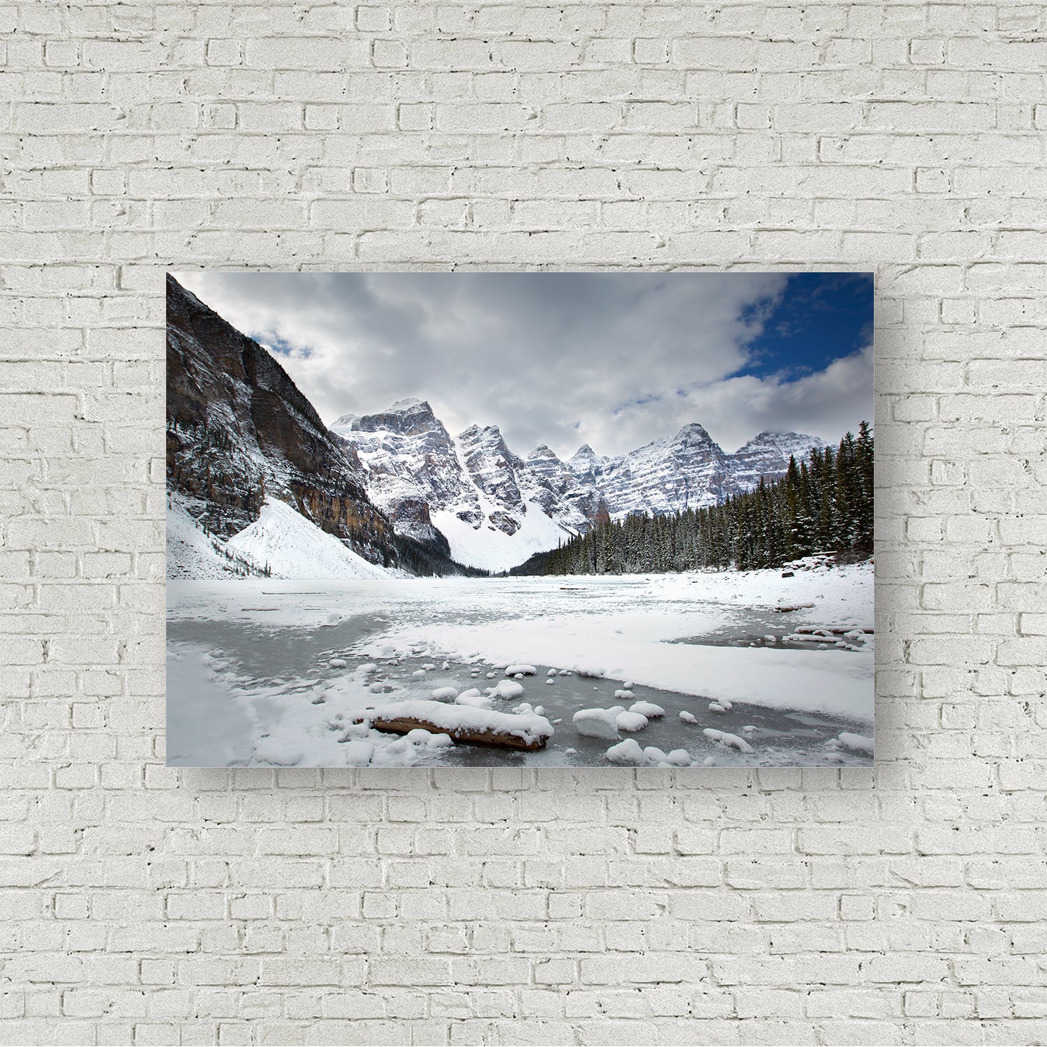 Moraine Lake Winter
