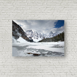 Moraine Lake Winter