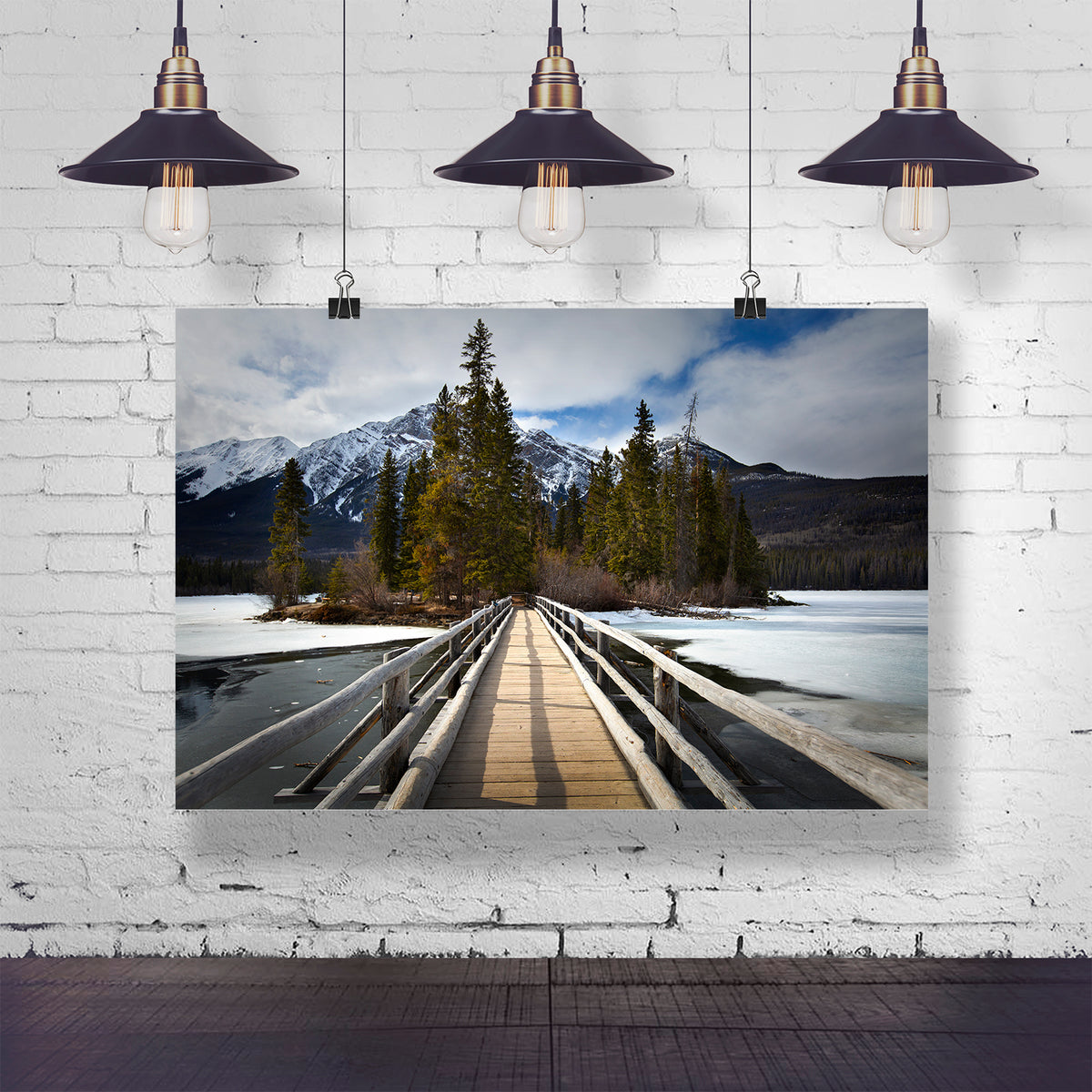 Spring Pyramid | Canadian Rockies Print | J² Studios Photography