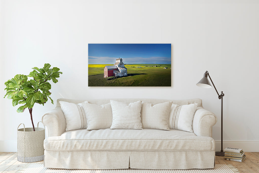 Raley's View | Grain Elevator Art Print | J² Studios