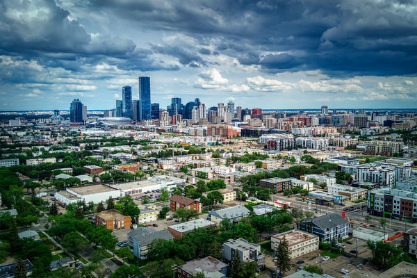 View of Edmonton